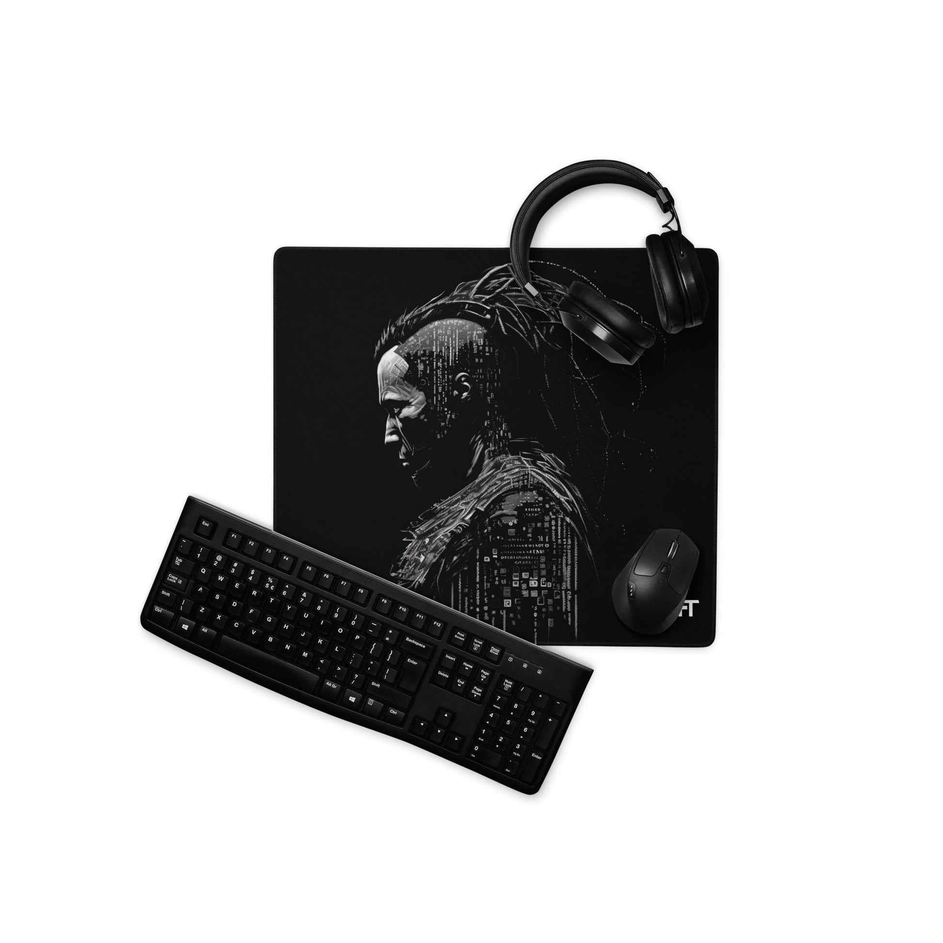 Cyberware assassin v31 - Gaming mouse pad by DarkByteGear