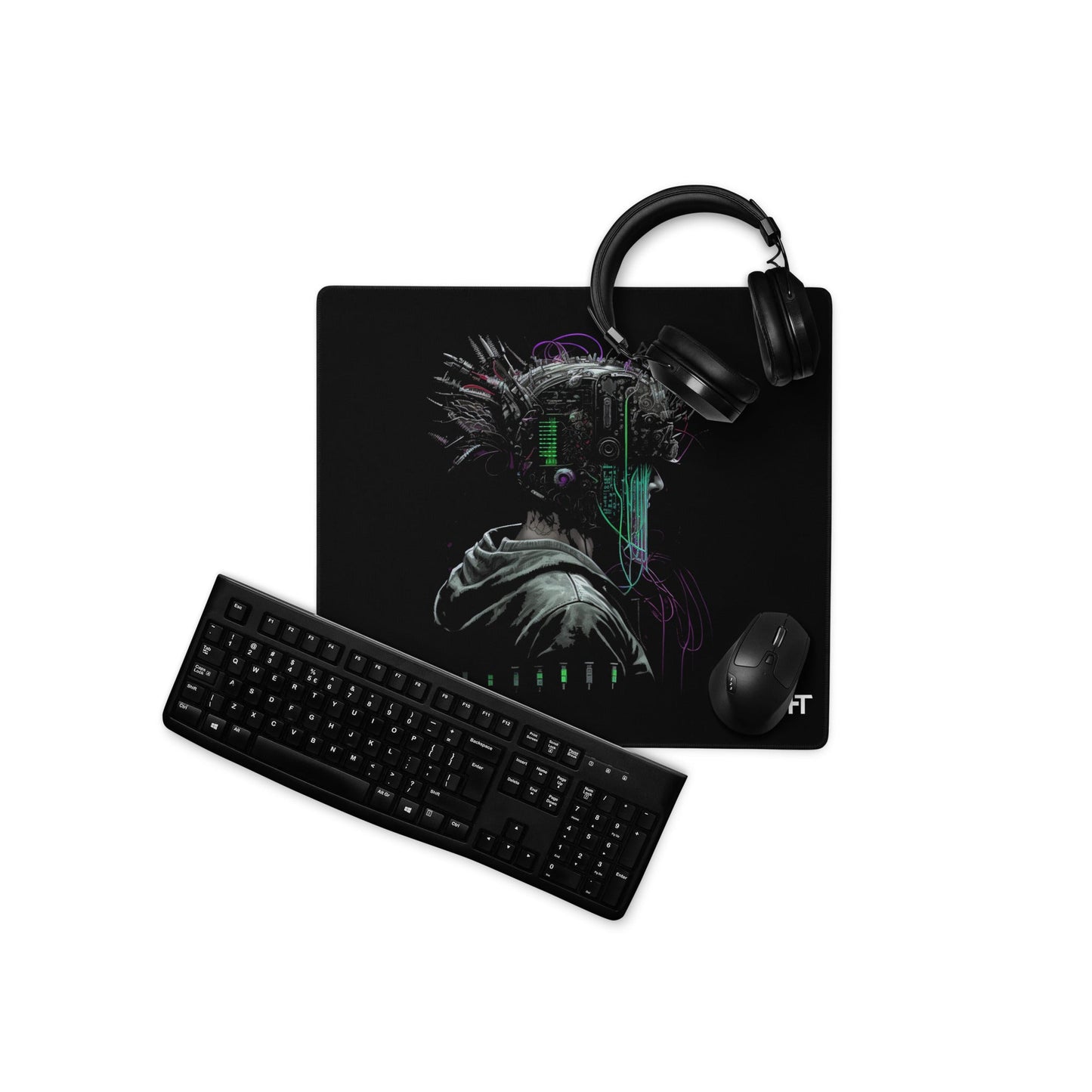 Cyberware Assaissin V53 Desk Mat by DarkByteGear