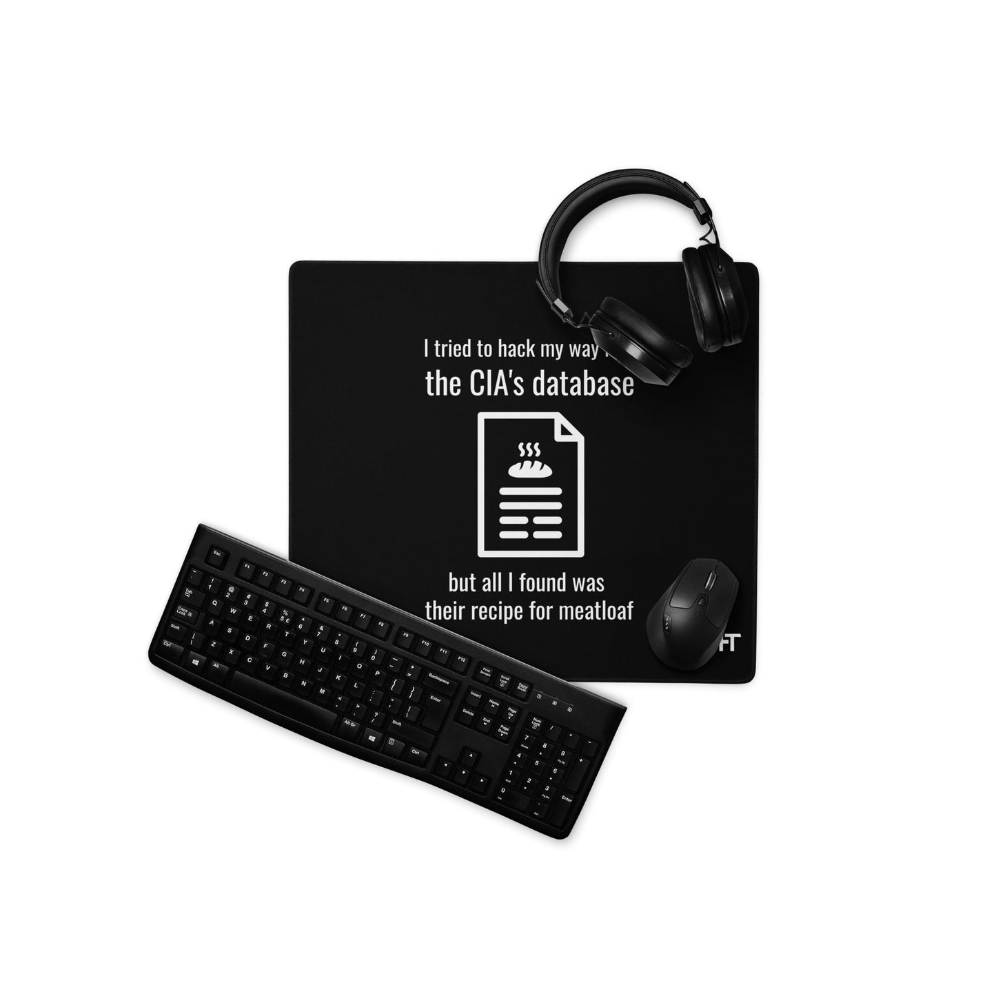 I Tried to Hack my Way into CIA Database - Desk Mat by DarkByteGear