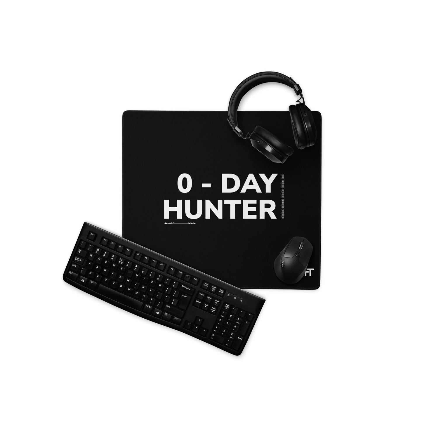 0-day Hunter V3 Desk Mat by DarkByteGear