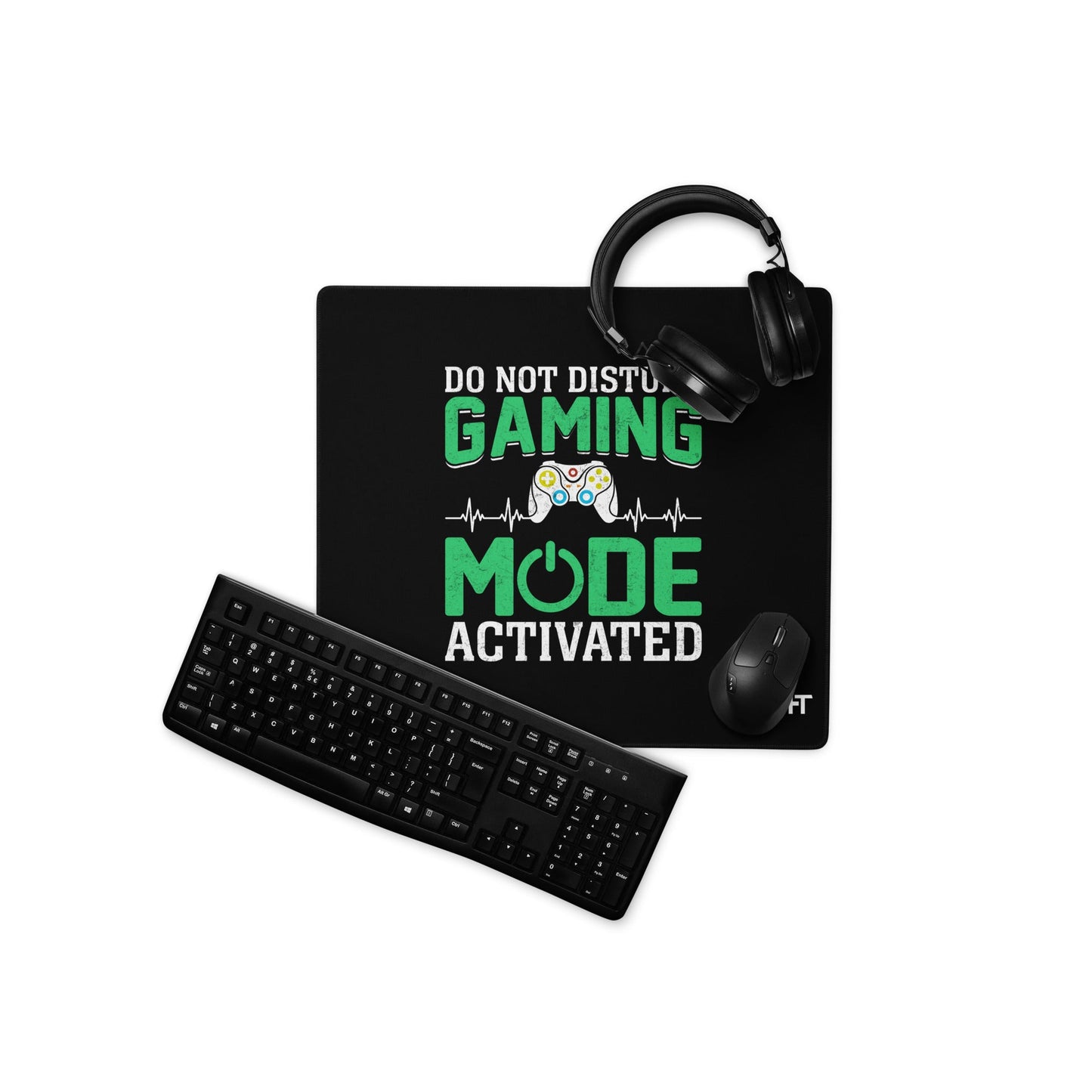 Do not Disturb, Gaming Mode On - Desk Mat by DarkByteGear