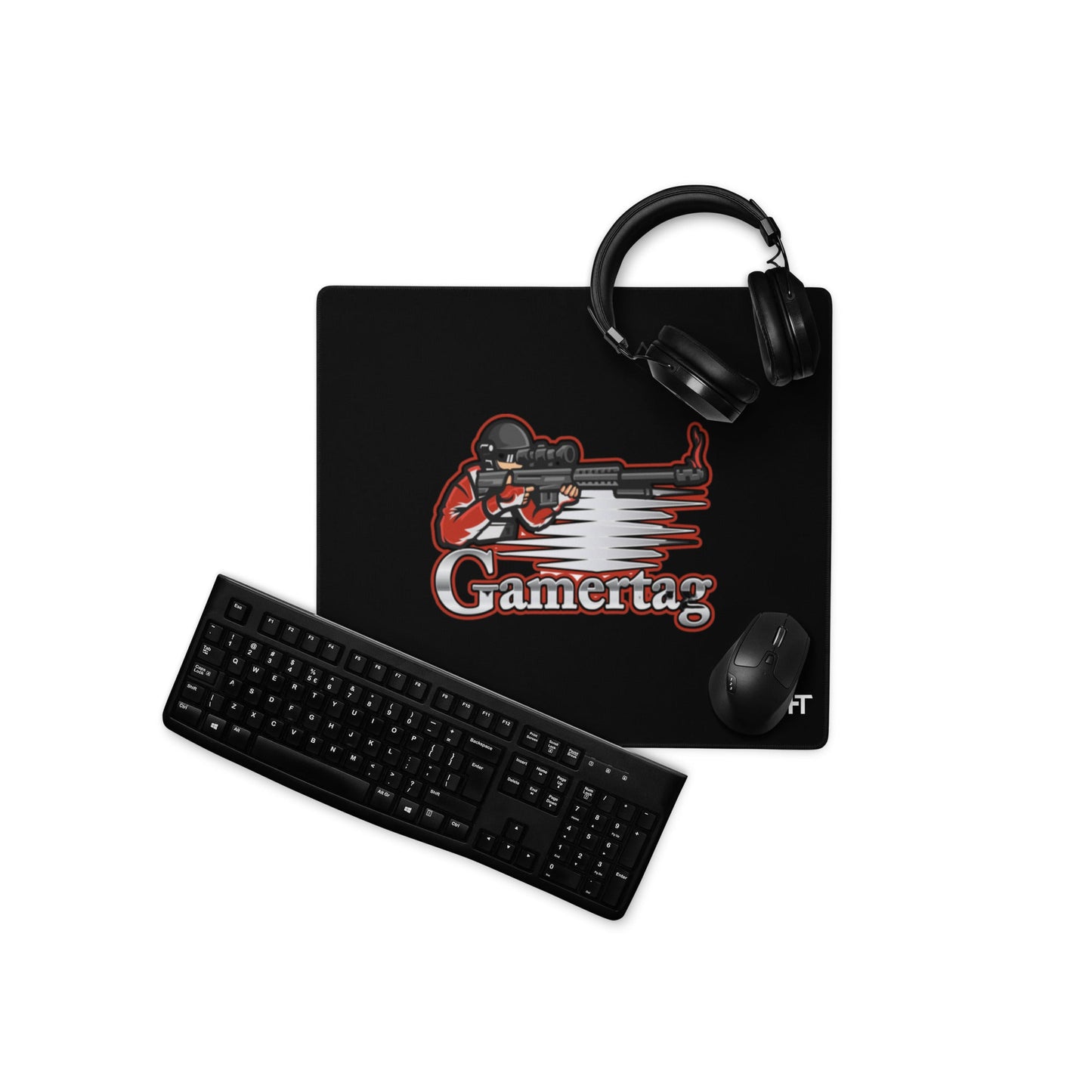 Gamer Tag - Desk Mat by DarkByteGear