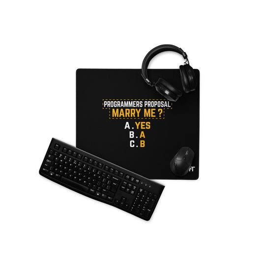 Programmers' Proposal - Desk Mat by DarkByteGear