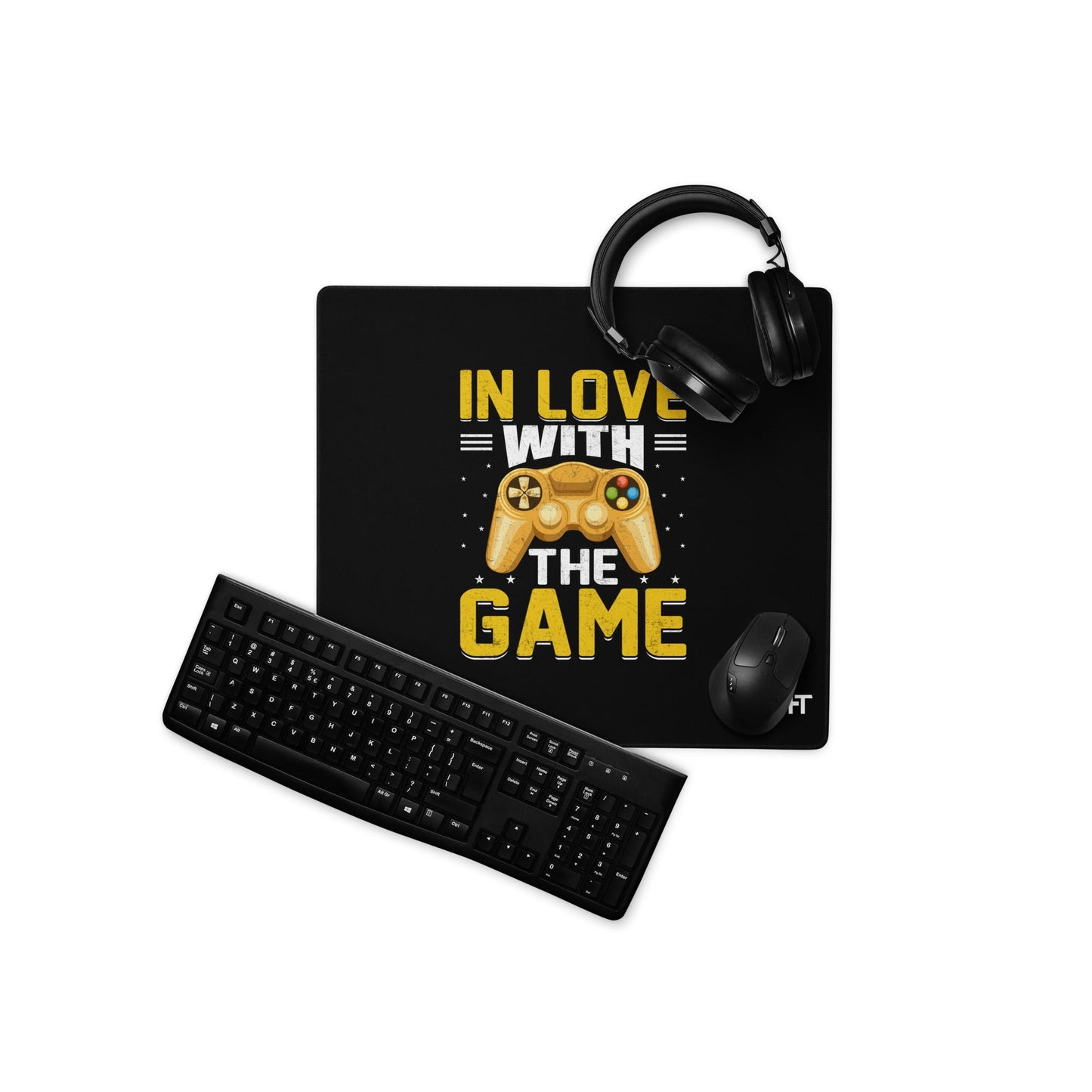 In Love With The Game - Desk Mat by DarkByteGear