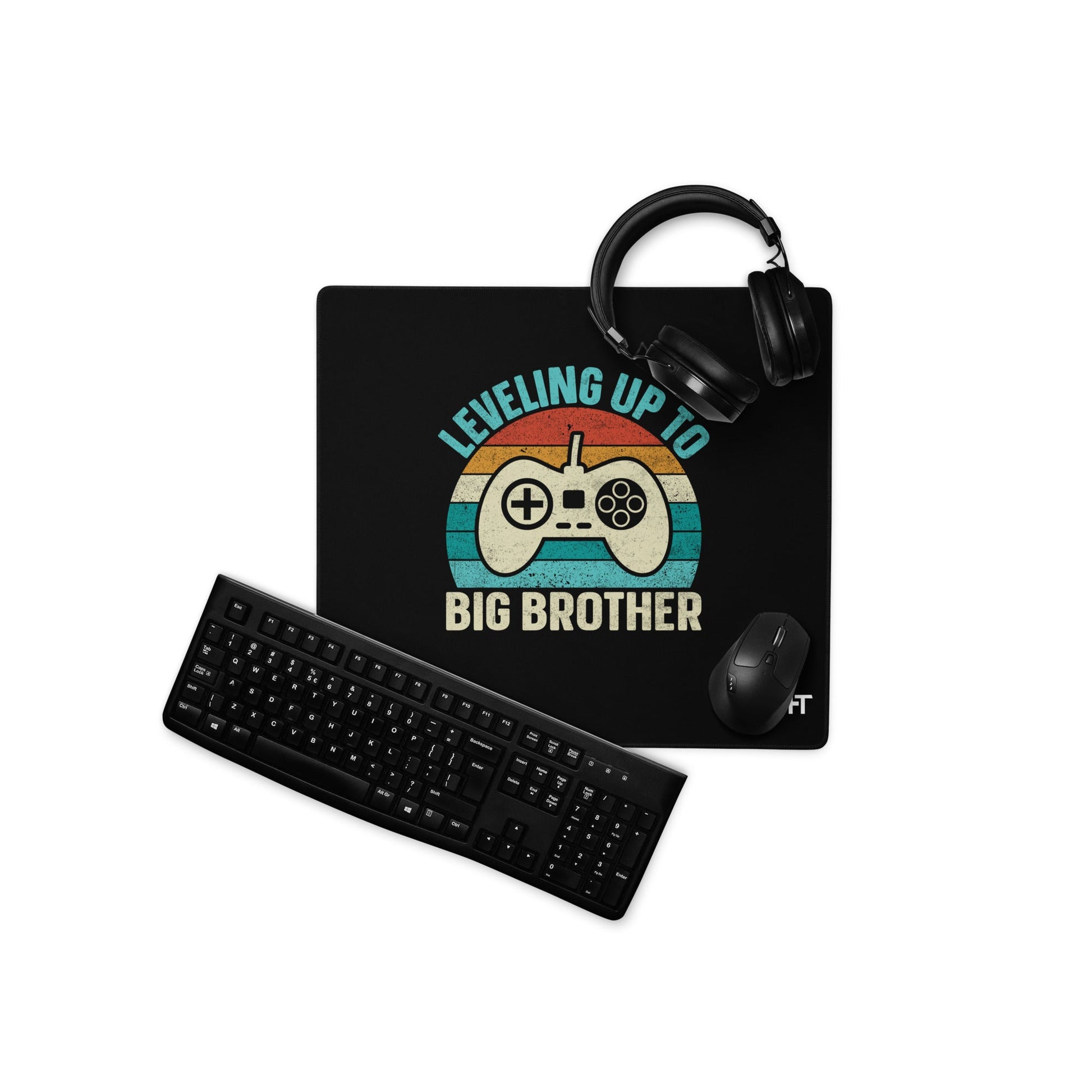 Levelling up to Big Brother V2 - Desk Mat by DarkByteGear