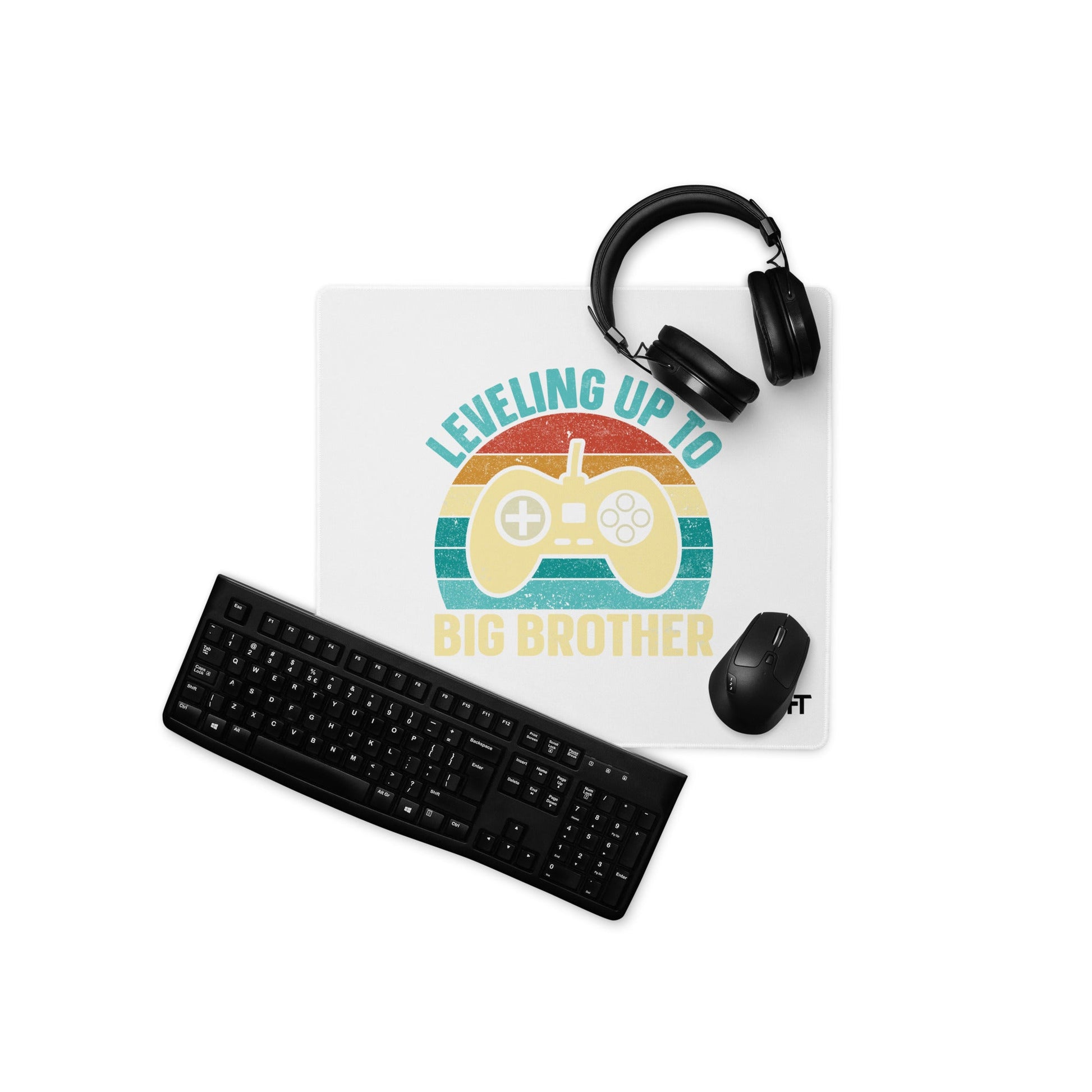 Levelling up to Big Brother V2 in Darker Shade - Desk Mat by DarkByteGear
