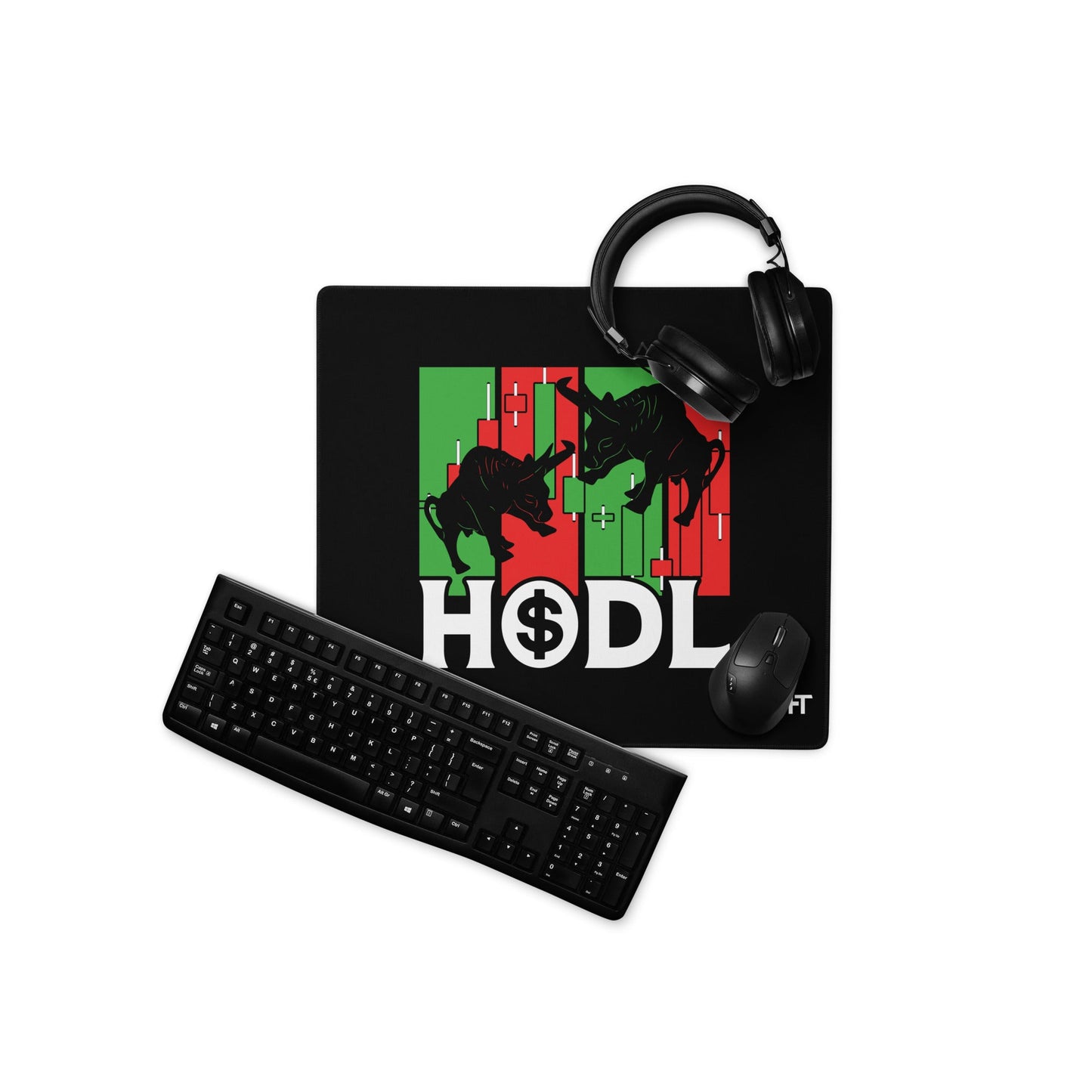 HODL - Desk Mat by DarkByteGear