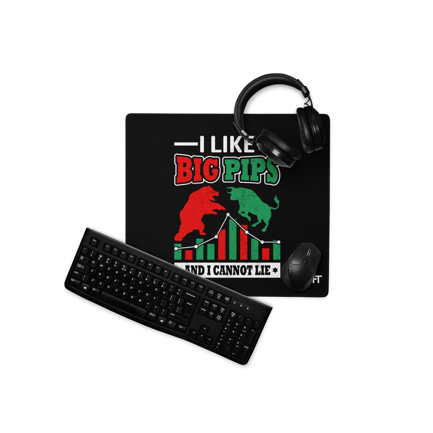 I Like Big Pips and I cannot Lie - Desk Mat by DarkByteGear