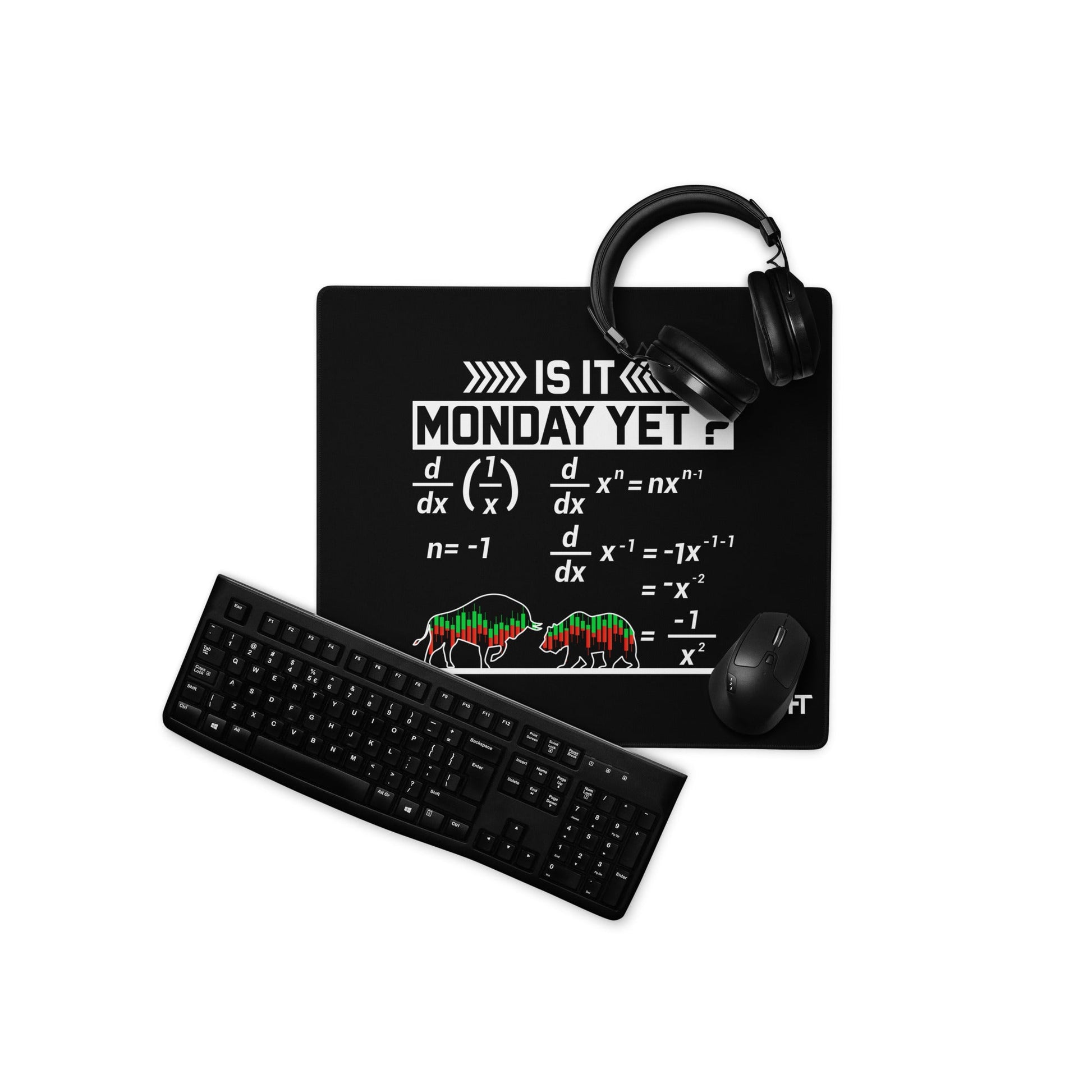 Is it Monday yet ( RK ) - Desk Mat by DarkByteGear