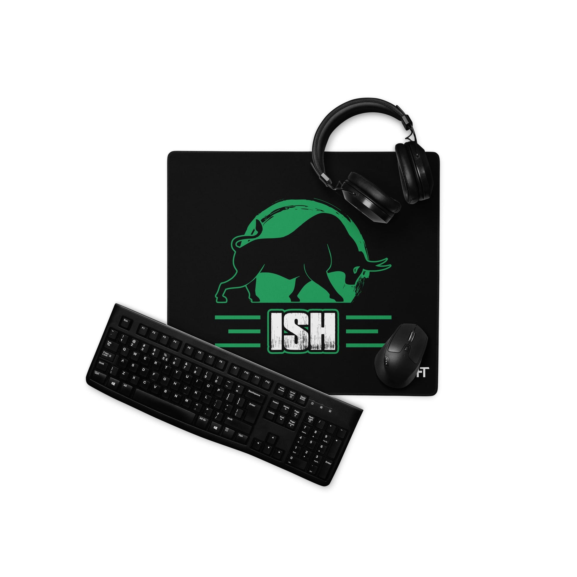 ISH (MAHFUZ) - Desk Mat by DarkByteGear