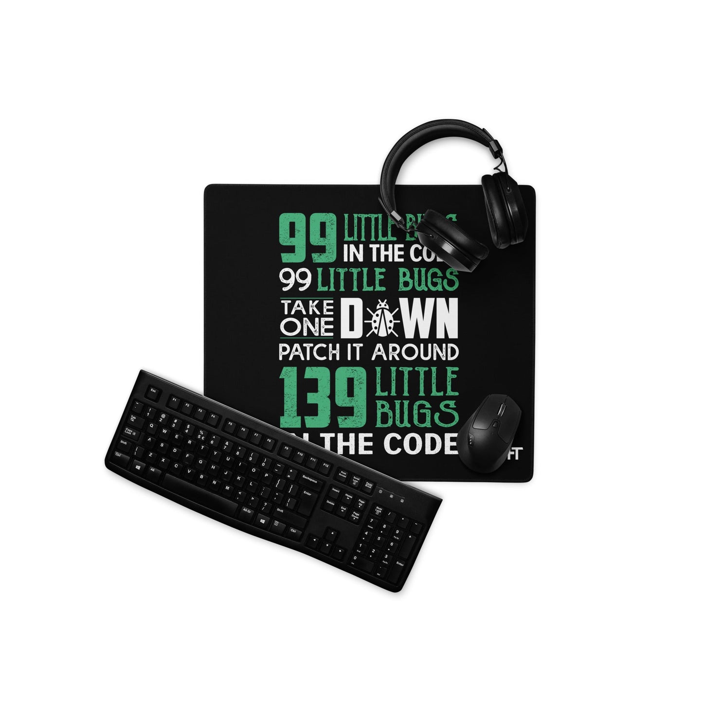 99 Little Bugs - Desk Mat by DarkByteGear