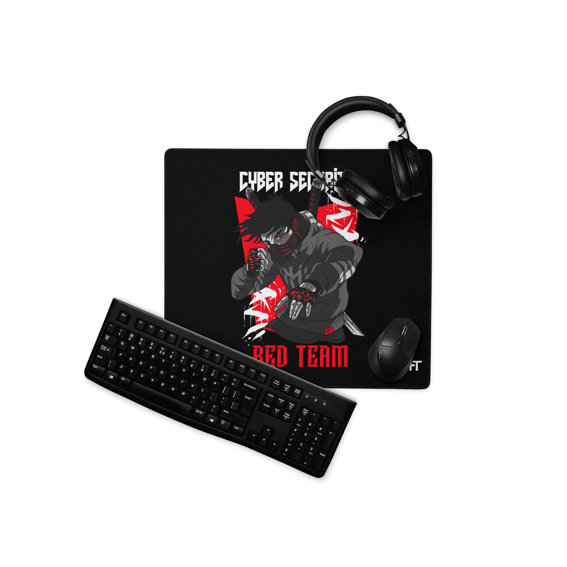 Cyber Security Red Team V3 - Desk Mat by DarkByteGear