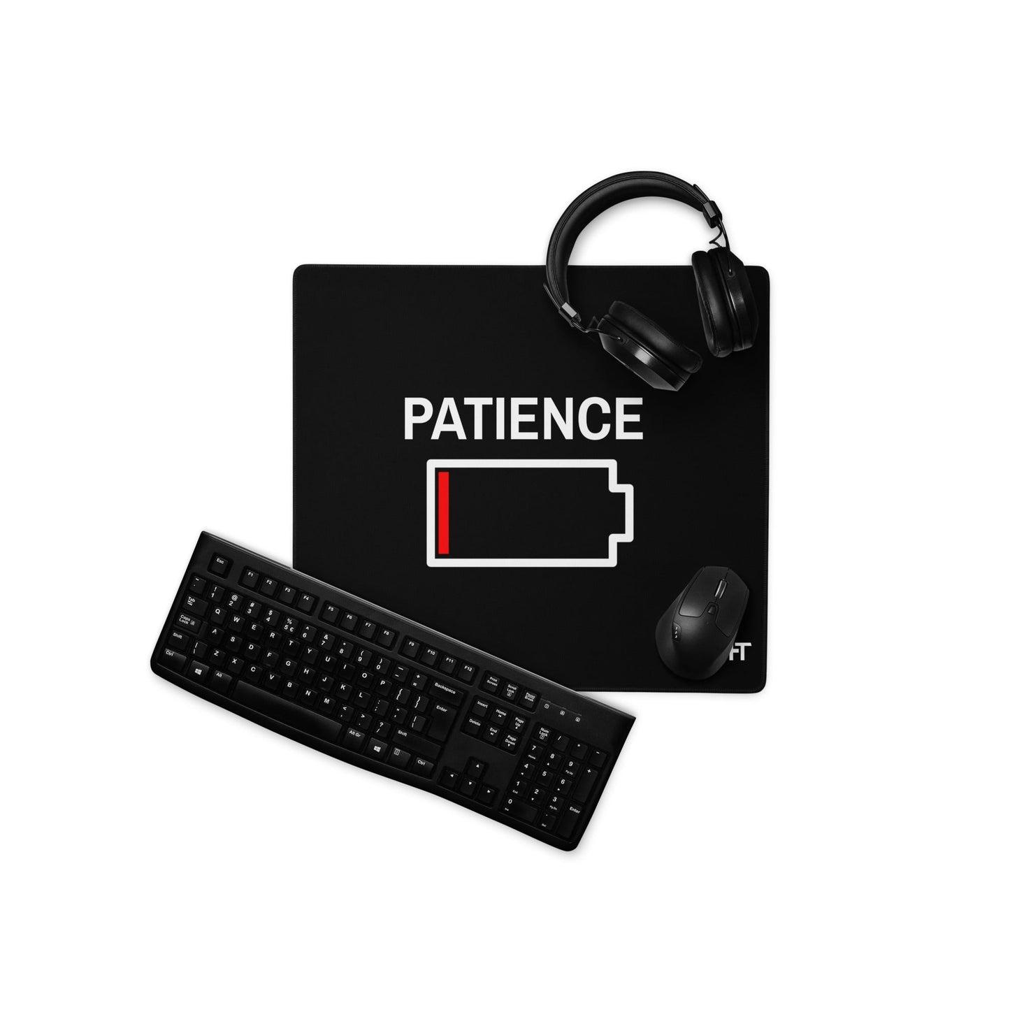 Patience - Desk Mat by DarkByteGear