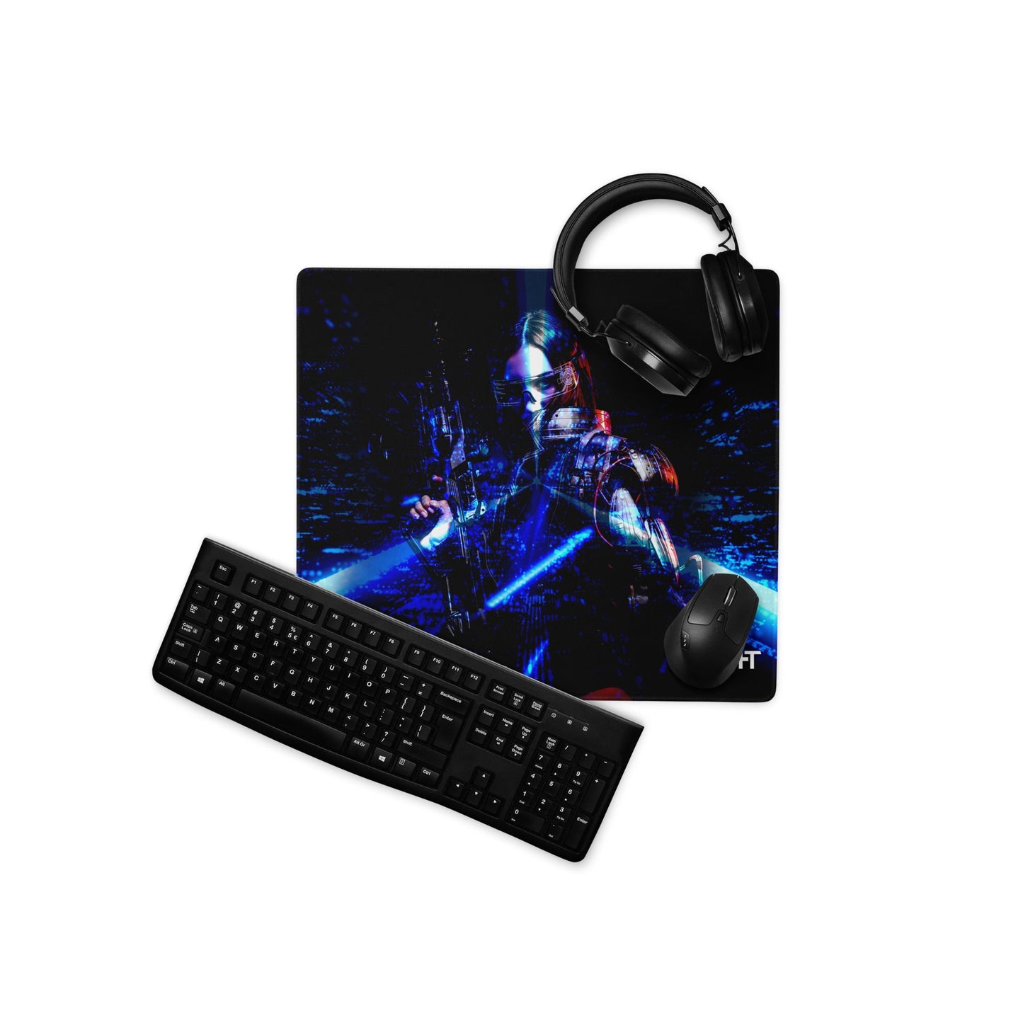 Cyberware Sentinel v1.0 - Desk Mat by DarkByteGear
