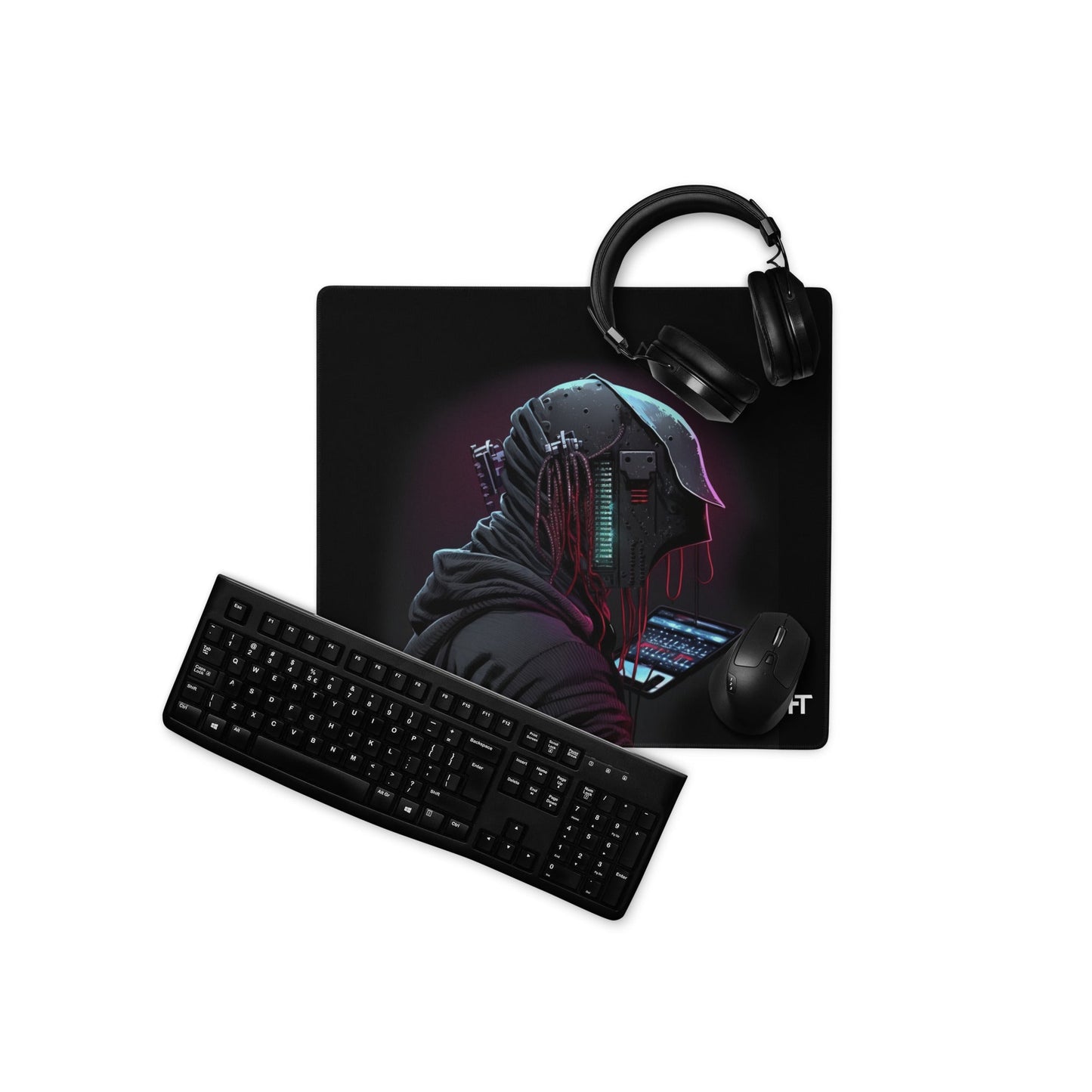 Cyberware assassin v4 - Desk Mat by DarkByteGear