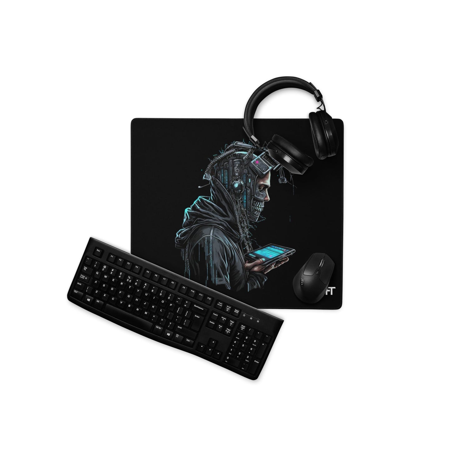 Cyberware assassin v2 - Desk Mat by DarkByteGear