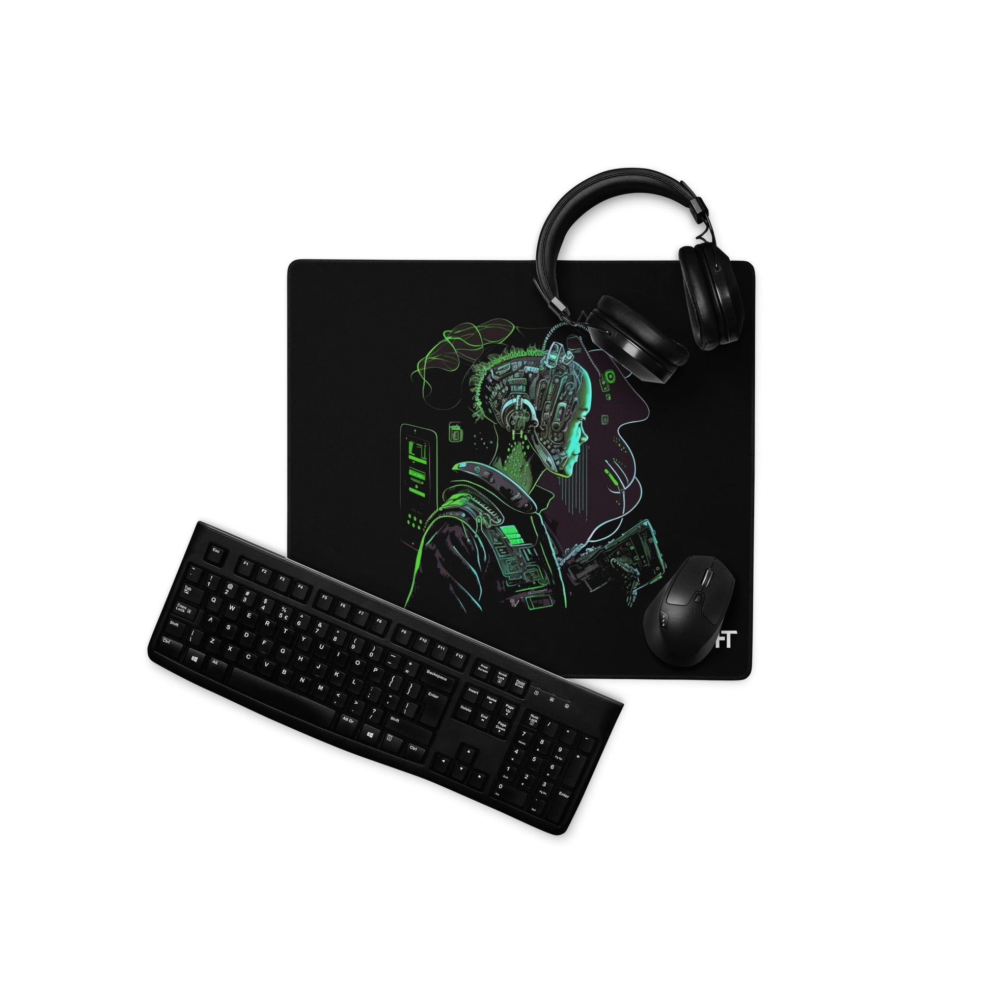 CyberWare Assassin V10 - Desk Mat by DarkByteGear