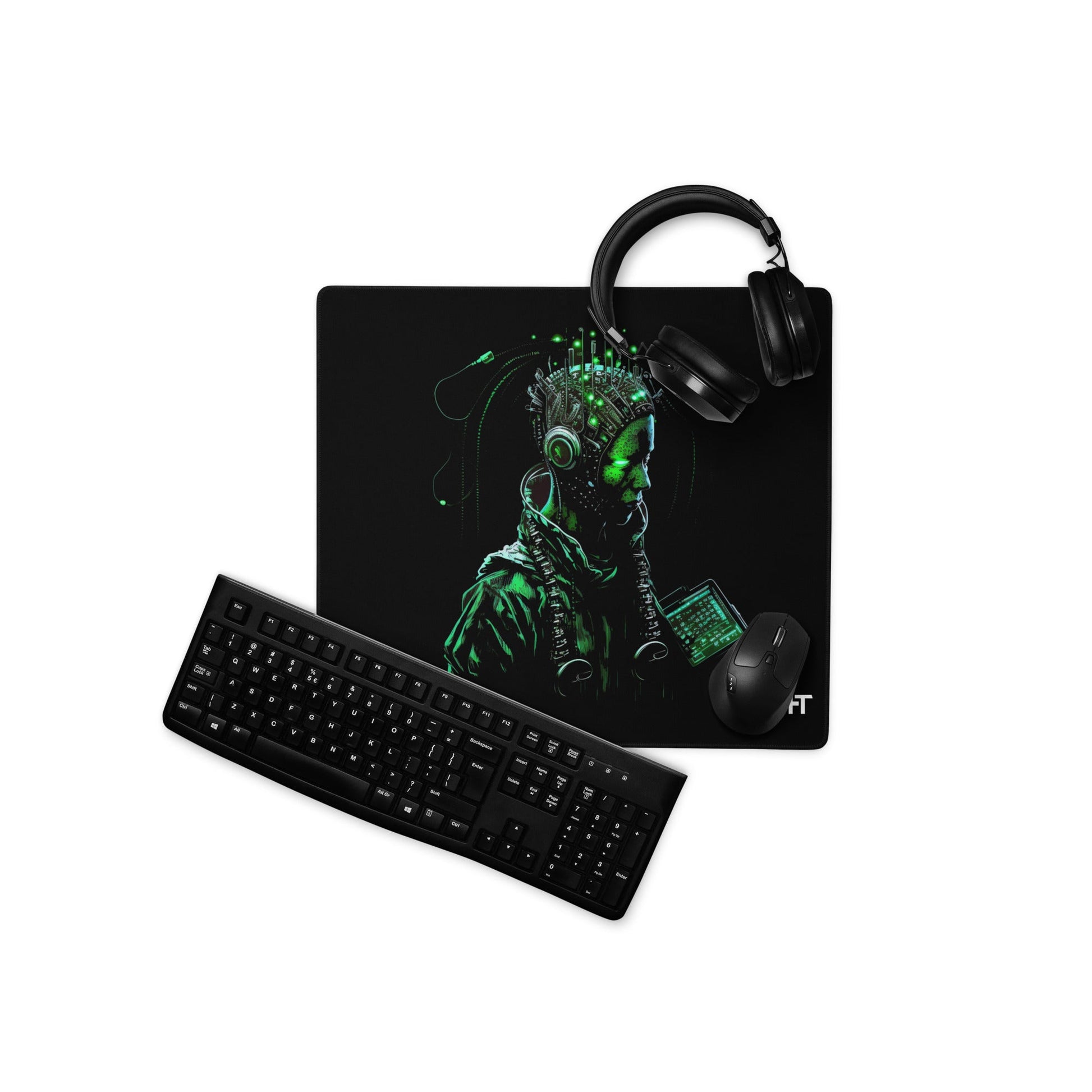 CyberWare Assassin V12 - Desk Mat by DarkByteGear