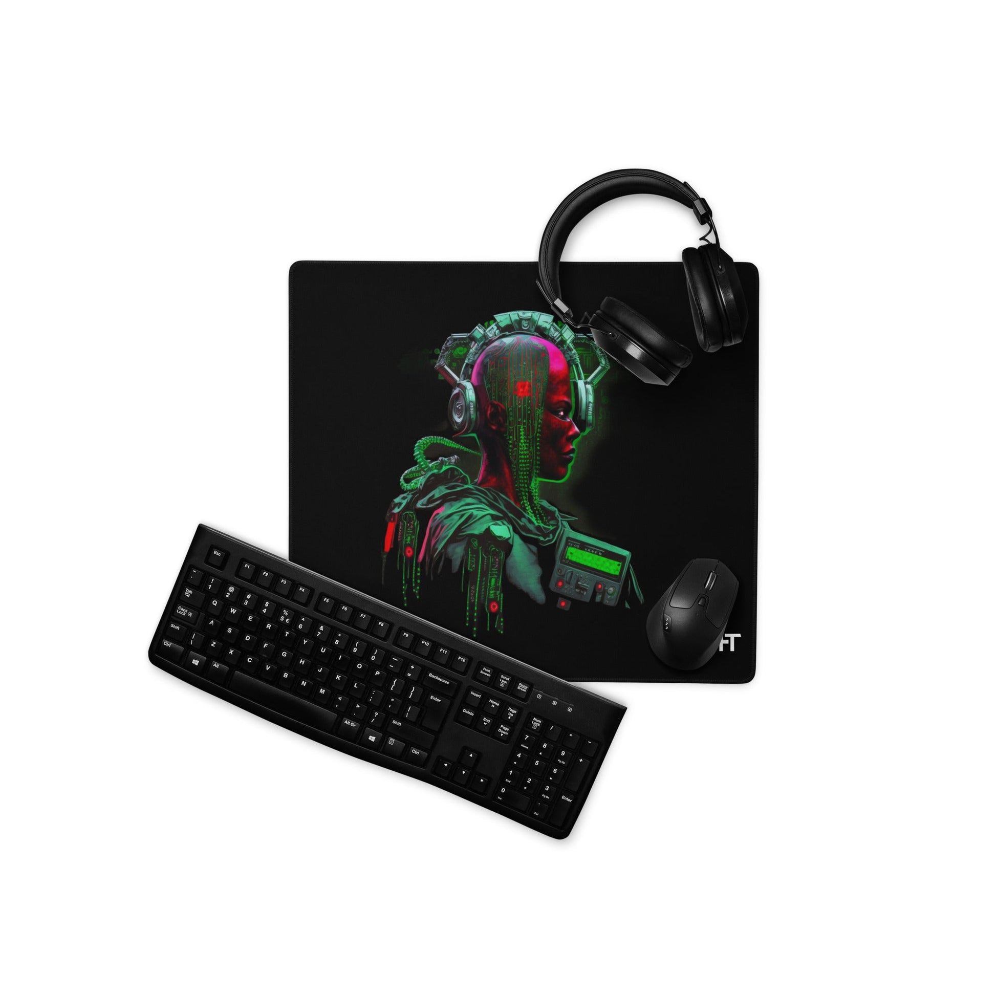 CyberWare Assassin V16 - Desk Mat by DarkByteGear
