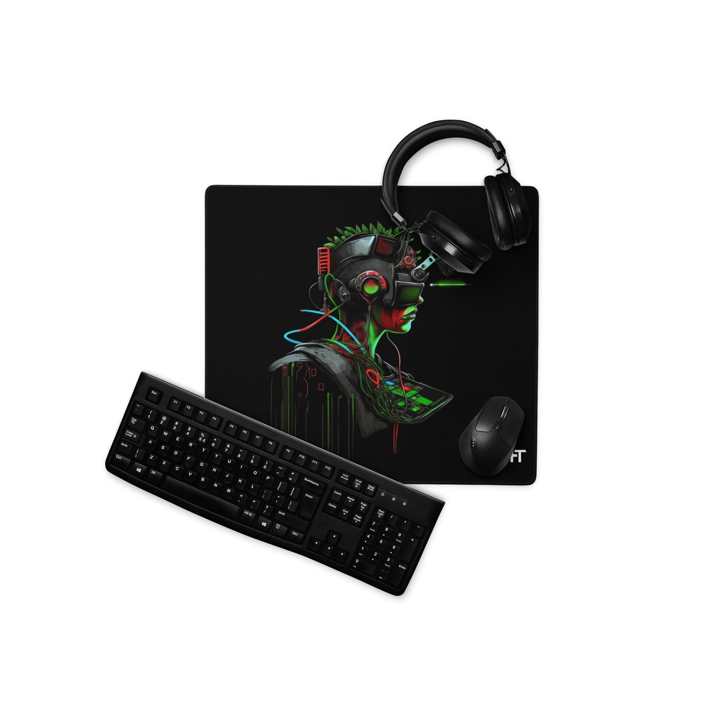 CyberWare Assassin V17 - Desk Mat by DarkByteGear