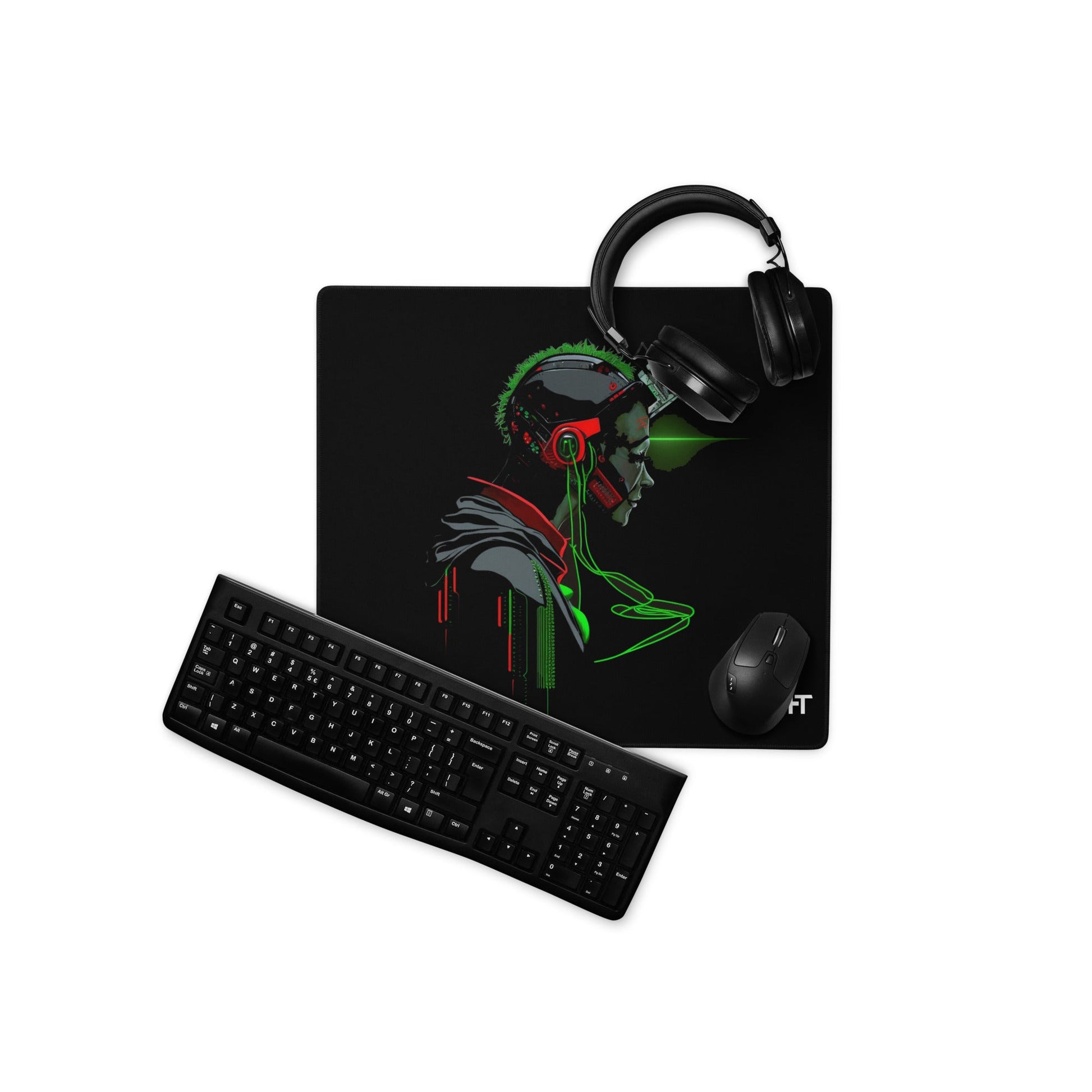 CyberWare Assassin V18 - Desk Mat by DarkByteGear