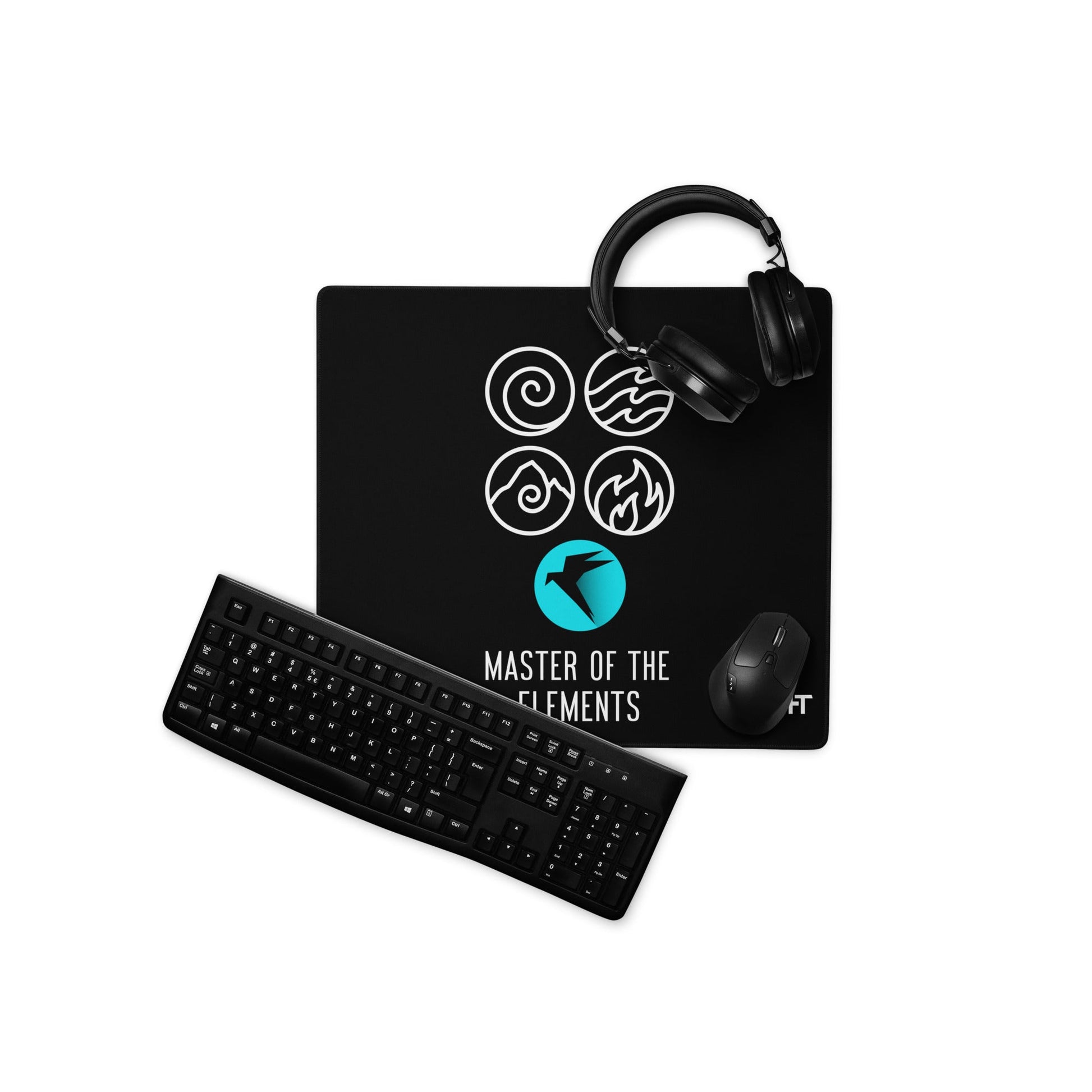 Master of Elements - Desk Mat by DarkByteGear