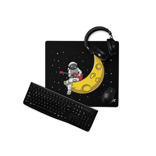 Astronaut Playing - Desk Mat by DarkByteGear