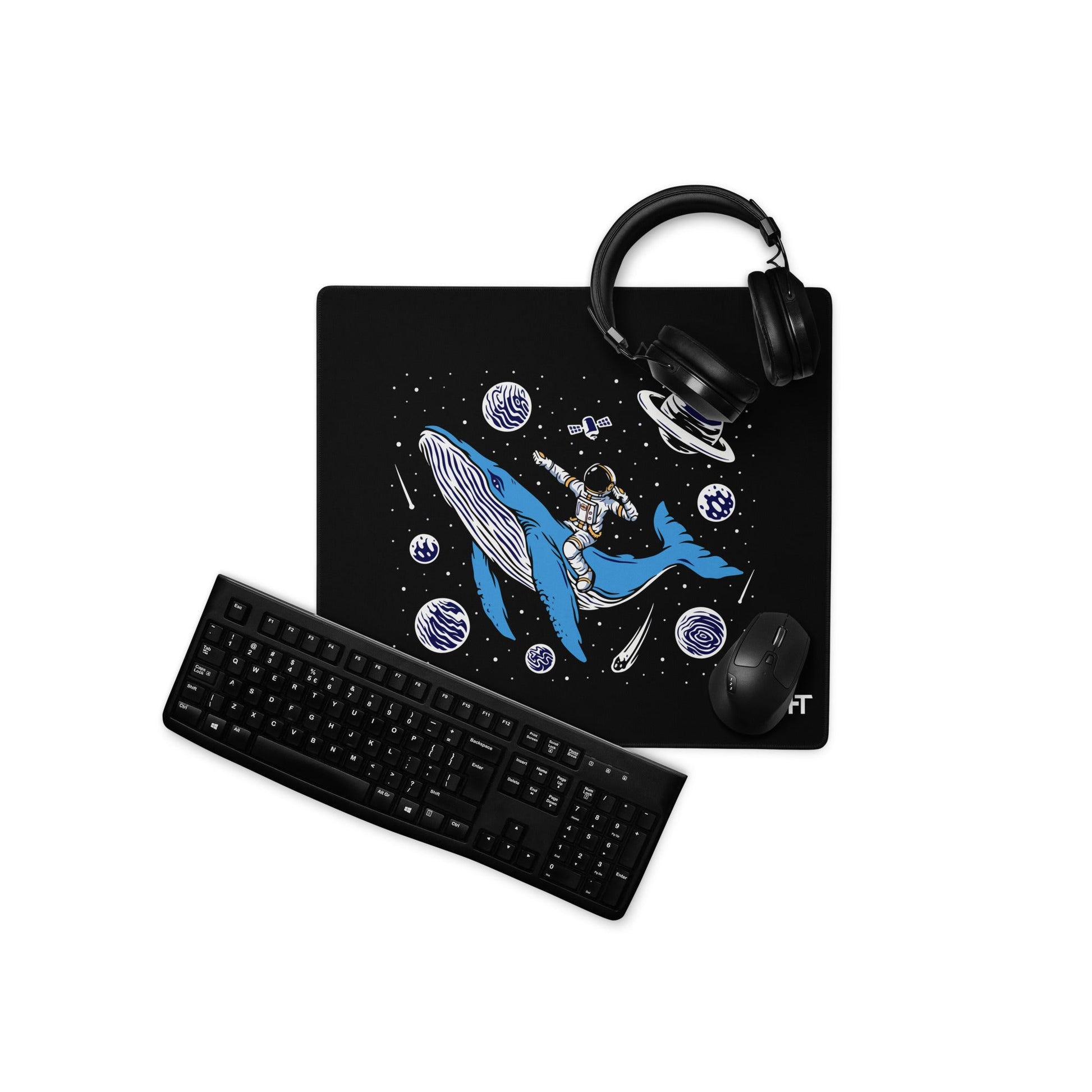 Ride a Whale - Desk Mat by DarkByteGear