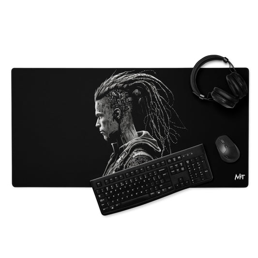 Cyberware assassin v32 - Gaming mouse pad by DarkByteGear