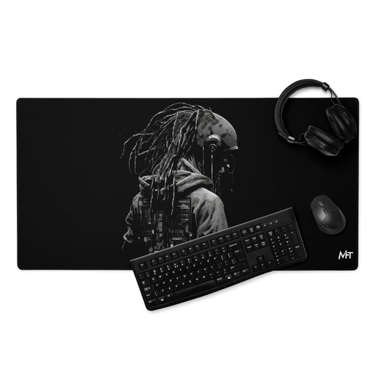 Cyberware assassin v36 - Gaming mouse pad by DarkByteGear
