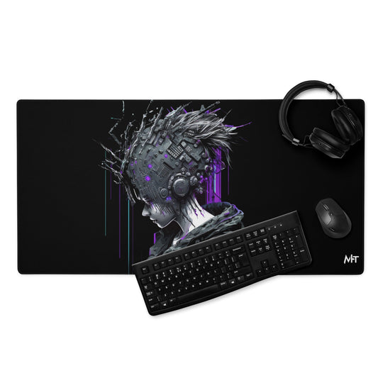Cyberware assassin v43 - Gaming mouse pad by DarkByteGear