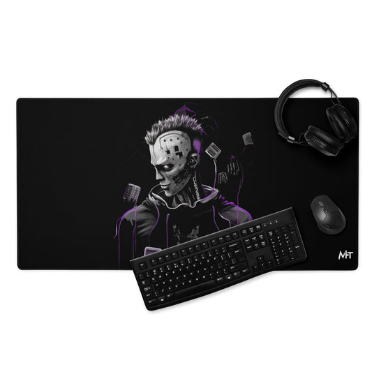 Cyberware assassin v46 - Gaming mouse pad by DarkByteGear