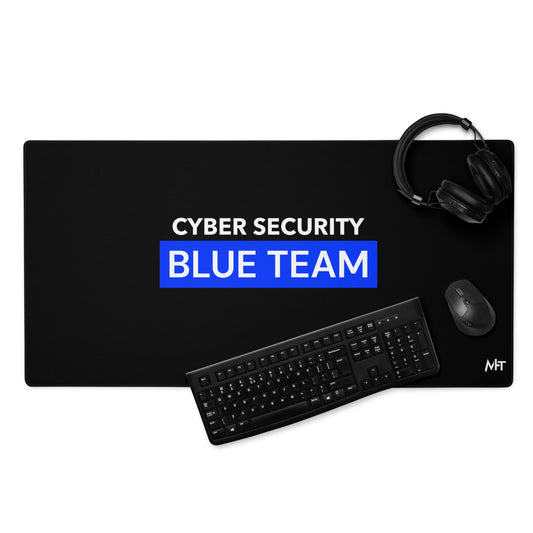 Cyber Security Blue Team V7 - Desk mat by DarkByteGear
