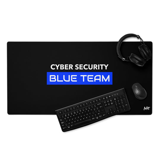 Cyber Security Blue Team V12 - Desk Mat by DarkByteGear