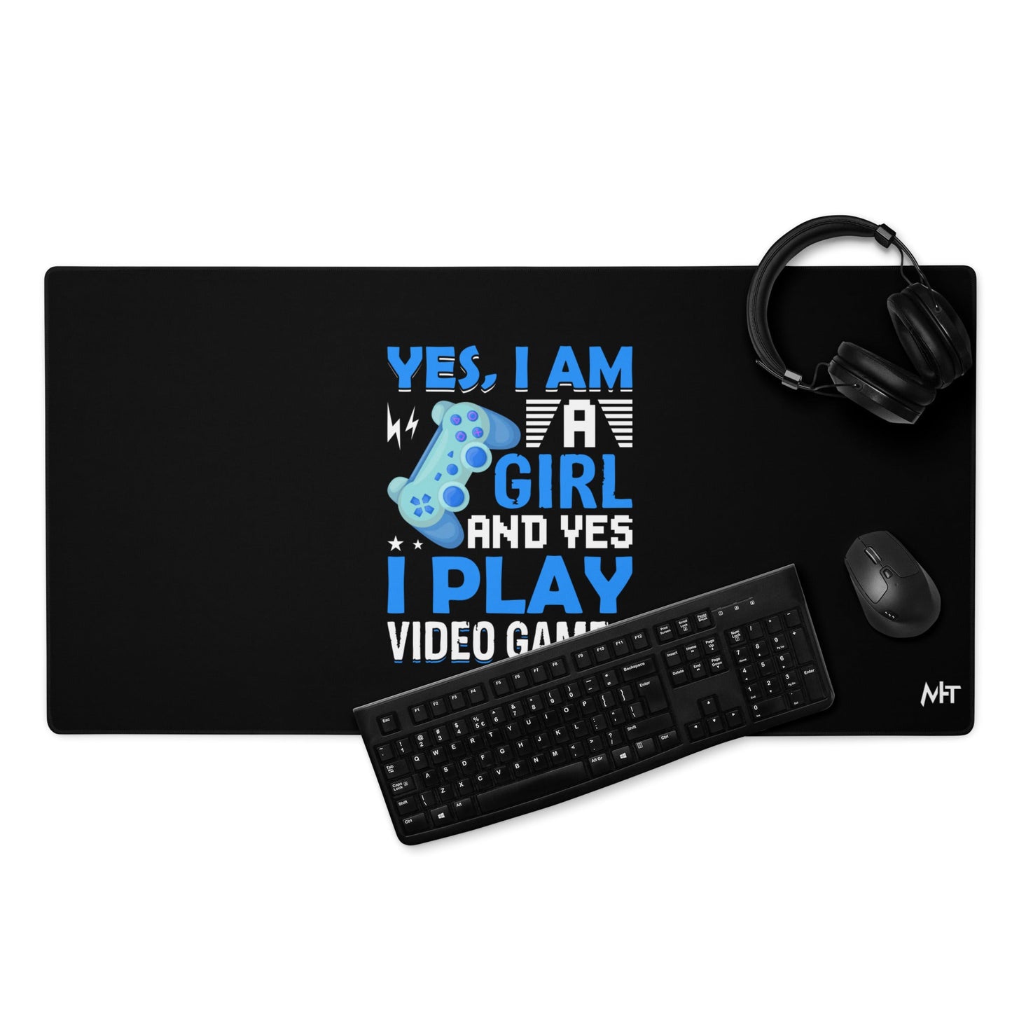 Yes, I am a Girl. Yes! I play Videogame by DarkByteGear