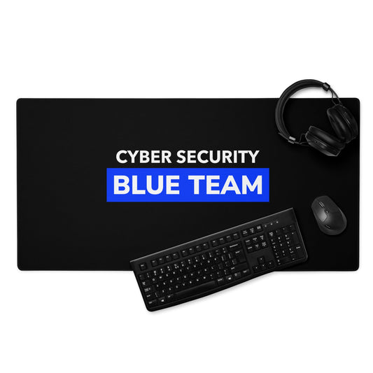 Cyber Security Blue Team V11 - Desk Mat by DarkByteGear