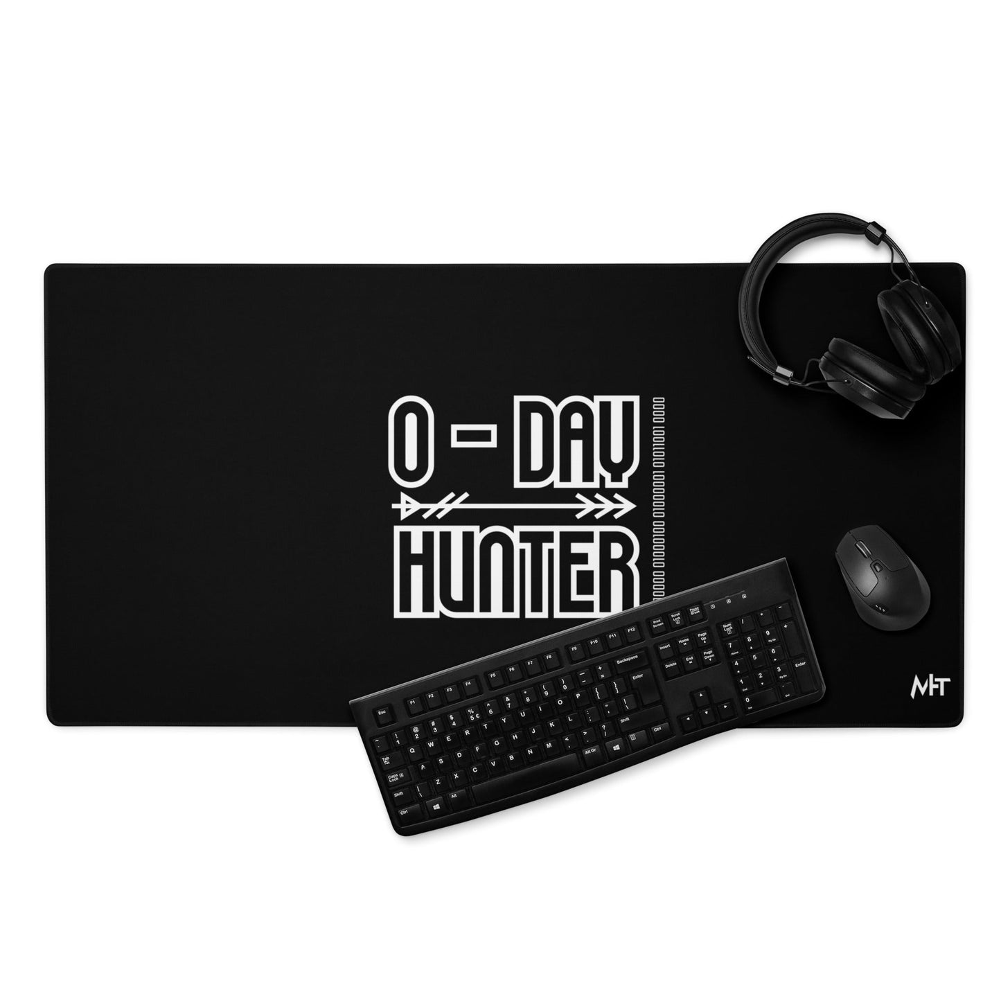 0-day hunter V6 - Desk Mat by DarkByteGear