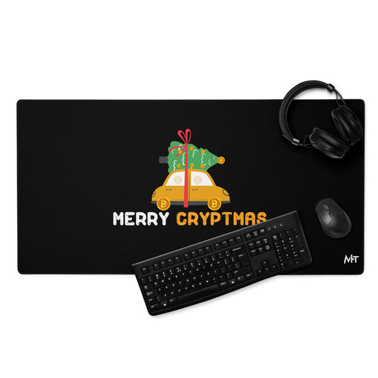 Merry Cryptmas - Desk Mat by DarkByteGear