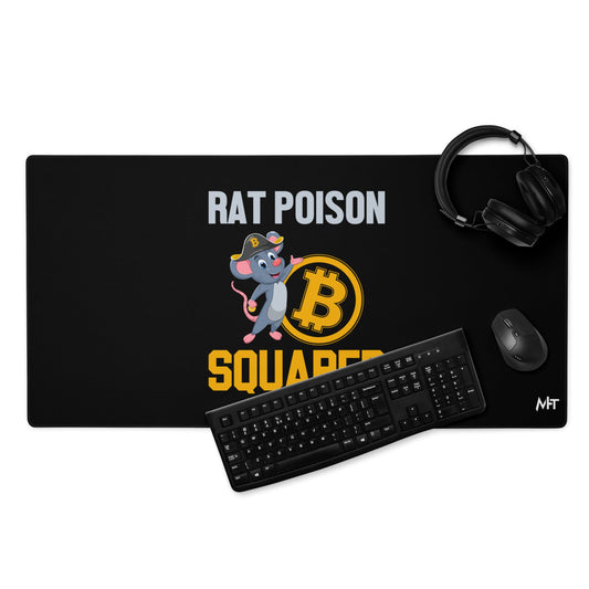 Rat Poison Squared - Desk Mat by DarkByteGear