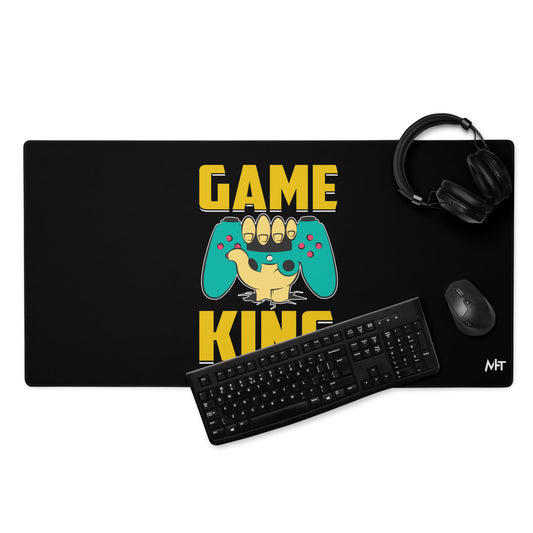 Game King Desk Mat by DarkByteGear