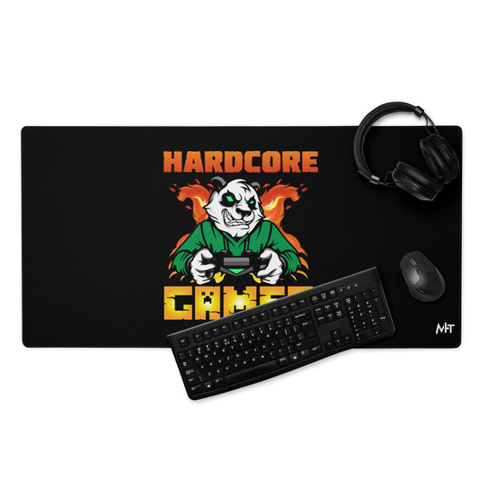 Hard Core Gamer Desk Mat by DarkByteGear