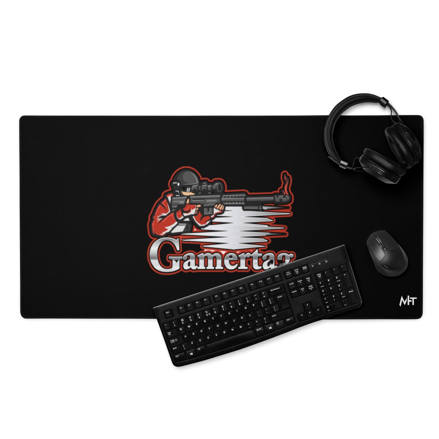 Gamer Tag - Desk Mat by DarkByteGear