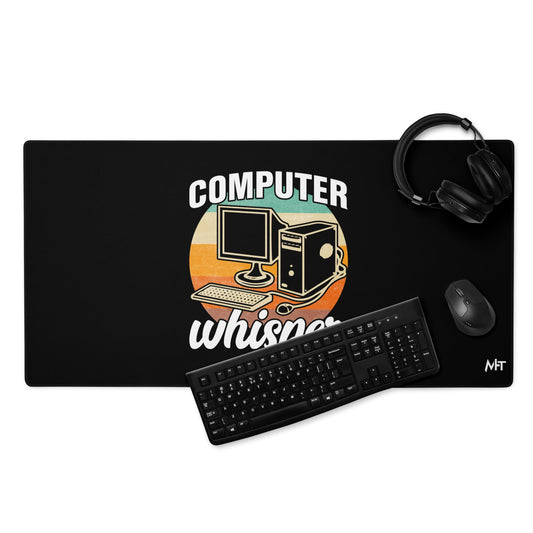 Computers whisper - Desk Mat by DarkByteGear