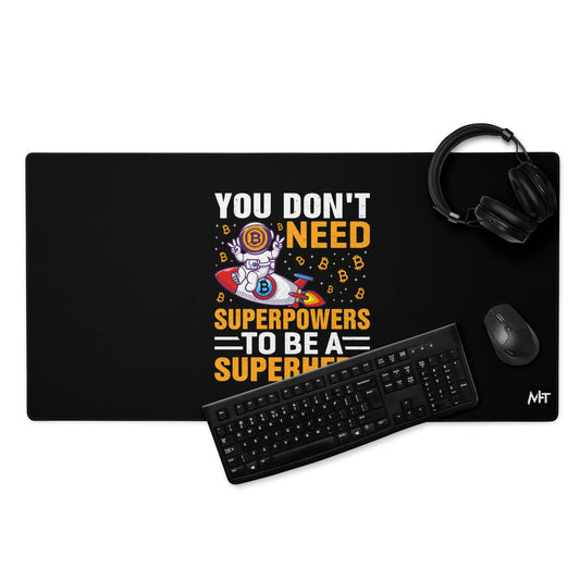 I am not a Player, I am a Gamer, Players get Chicks, I get Bullied at School - Desk Mat by DarkByteGear