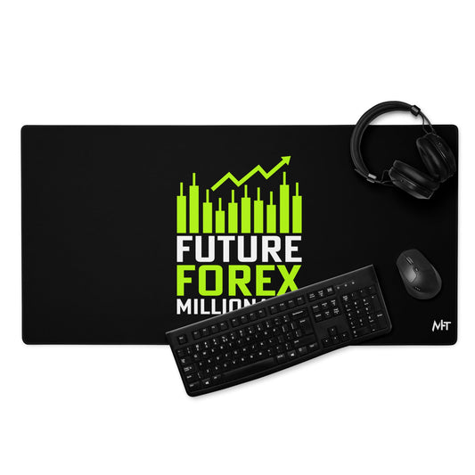 Future Forex Millionaire - Desk Mat by DarkByteGear