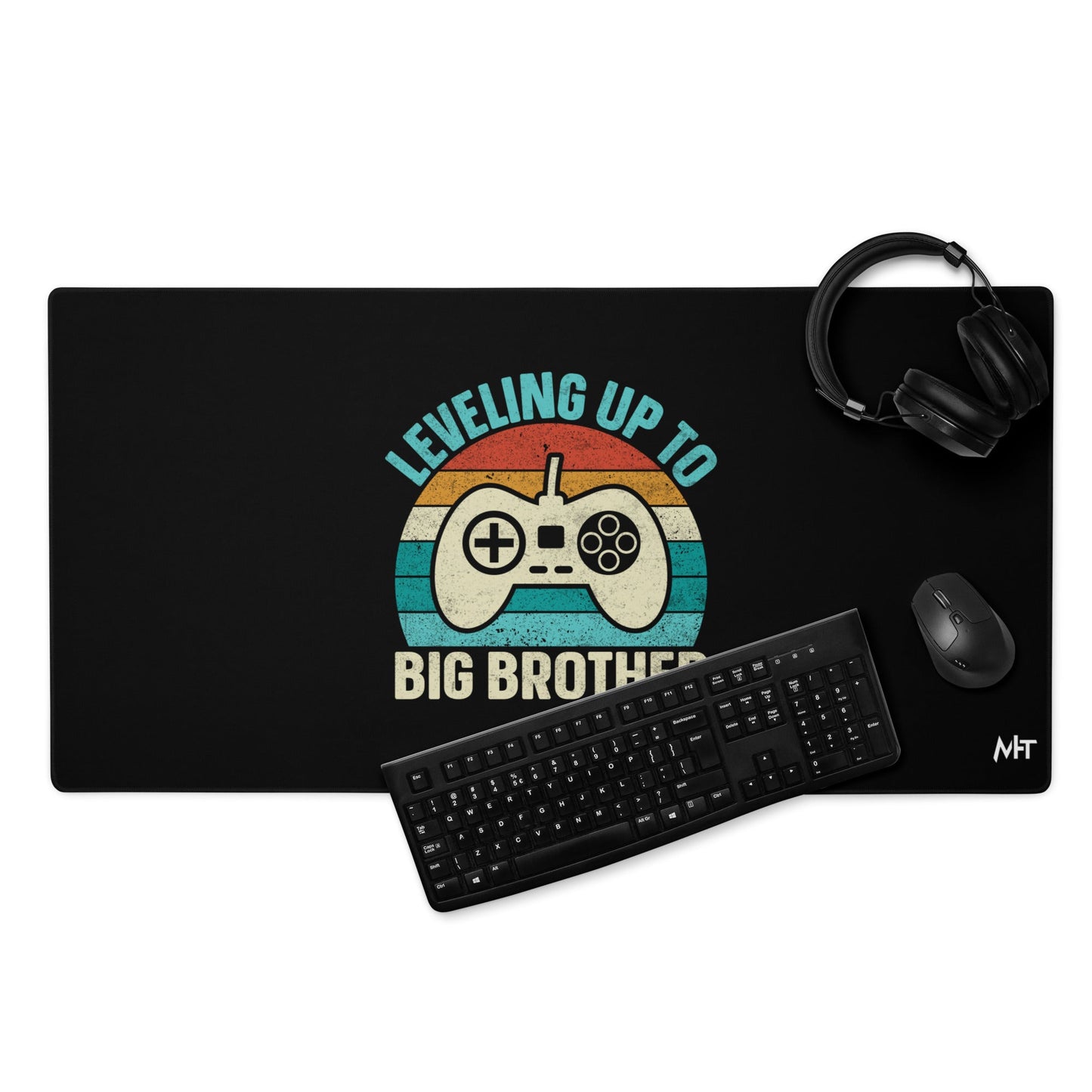 Levelling up to Big Brother V2 - Desk Mat by DarkByteGear