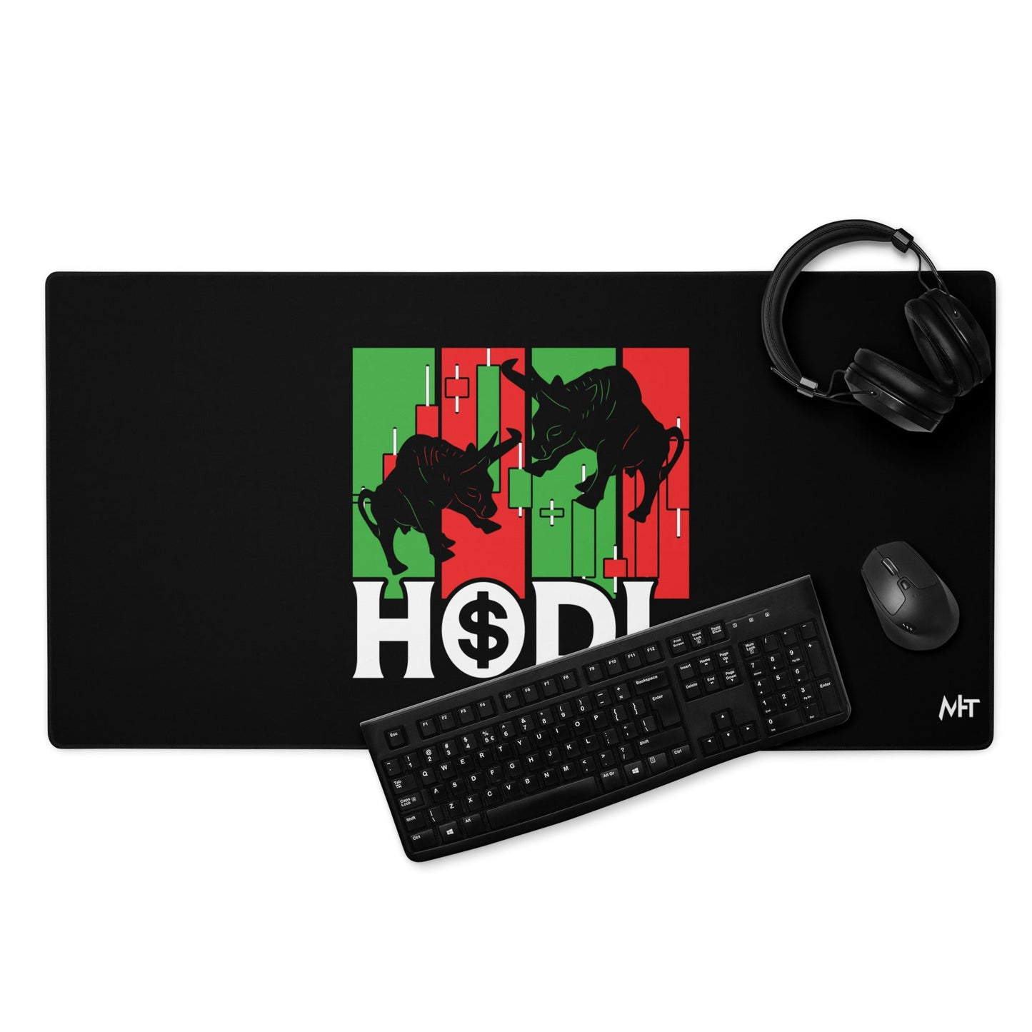 HODL - Desk Mat by DarkByteGear