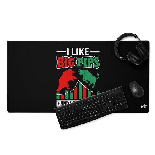 I Like Big Pips and I cannot Lie - Desk Mat by DarkByteGear