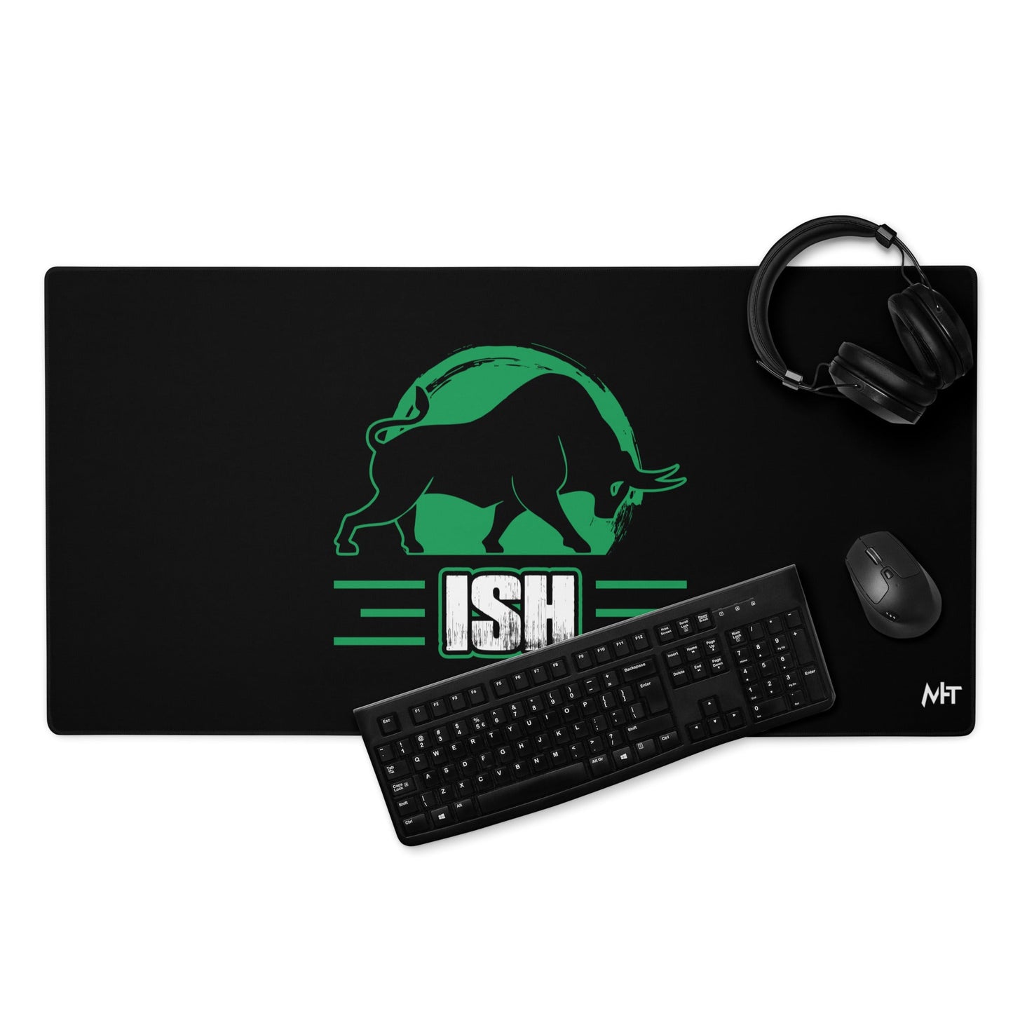 ISH (MAHFUZ) - Desk Mat by DarkByteGear