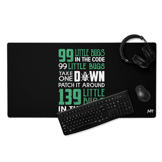 99 Little Bugs - Desk Mat by DarkByteGear